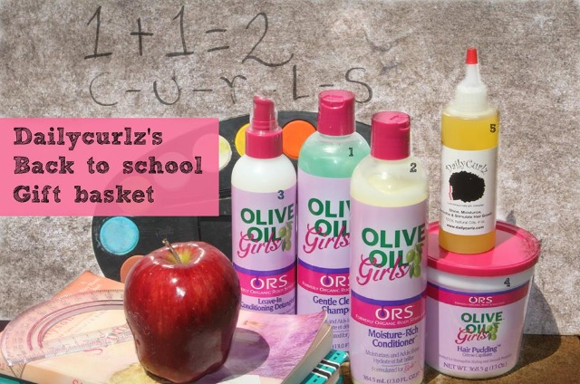 Back 2 School Giveaway Basket