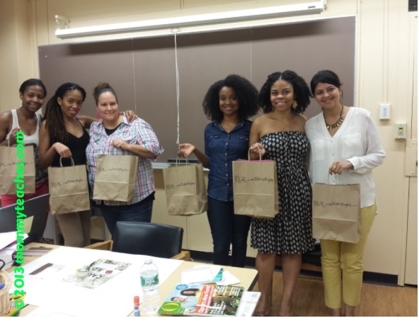 The beautiful #BLMGirls in the group.